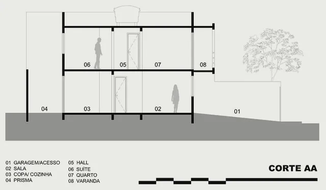 Prancha de desenho 8 do projeto Conjunto Residencial Belford Roxo, Belford Roxo, RJ